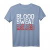 Blut Schweiß und Respekt T-Shirt – Motivationsshirt für Fitness, Gewichtheben & Workout, Ideal als Geschenk für Sportler und Fitness-Enthusiasten
