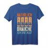 Natürlich brauche ich die alle Gitarrist Gitarre E-Gitarre T-Shirt - Lustiges Retro Motiv für Gitarristen, Bassisten & Musikliebhaber