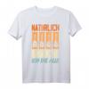 Natürlich brauche ich die alle Gitarrist Gitarre E-Gitarre T-Shirt - Lustiges Retro Motiv für Gitarristen, Bassisten & Musikliebhaber