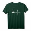 Eisstock Herzschlag Stocksport T-Shirt – Lustiges Outfit für Eisstockschießen & perfektes Geschenk für Stocksport-Fans