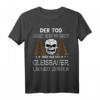 Gleisbauer Totenkopf Gleisbau T-Shirt mit Spruch - Lustiges Bahnberuf Shirt für Schienenarbeiter & Eisenbahner