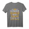 Ein Gleisbauer macht keine Pausen T-Shirt – Perfektes Geschenk für stolze Gleisbauer & Handwerker zum Geburtstag
