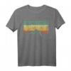 Retro-Gleitschirmfliegen über die Berge T-Shirt – Vintage Design für Piloten, Extremsportler und Bergliebhaber