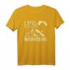 Gleitschirmfliegen über den Berg T-Shirt - Sportliches Design für Abenteurer, Männer, Väter & Brüder, ideales Geschenk zu Geburtstag & Weihnachten