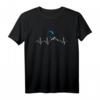 Gleitschirmfliegen Herzschlag Paragleiter Geschenk T-Shirt – Perfektes Outfit & Geschenk für Gleitschirm- und Fallschirmsportfans