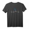 Gleitschirmfliegen Herzschlag Paragleiter Geschenk T-Shirt – Perfektes Outfit & Geschenk für Gleitschirm- und Fallschirmsportfans