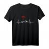 Paragleiter Paragliding Herzschlag T-Shirt – Perfektes Geschenk für Gleitschirmflieger & Tandemflug-Enthusiasten