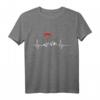 Paragleiter Paragliding Herzschlag T-Shirt – Perfektes Geschenk für Gleitschirmflieger & Tandemflug-Enthusiasten
