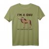 Funny Gnus Shirt - Gnu Costume T-Shirt mit Humor für Halloween & Tierliebhaber