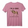 Funny Gnus Shirt - Gnu Costume T-Shirt mit Humor für Halloween & Tierliebhaber