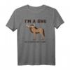 Funny Gnus Shirt - Gnu Costume T-Shirt mit Humor für Halloween & Tierliebhaber