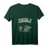 Damen Winter Gnoming Gnomes In Mask Plaid Hat Xmas Quarantine T-Shirt – Lustiges Weihnachtsgeschenk für Familie, Gartenliebhaber & Quarantäne-Partys