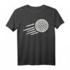 Golf T-Shirt mit Golf Ball Motiv - Klassisch geschnitten, ideal für Golfspieler und als Geschenk