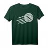 Golf T-Shirt mit Golf Ball Motiv - Klassisch geschnitten, ideal für Golfspieler und als Geschenk