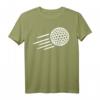Golf T-Shirt mit Golf Ball Motiv - Klassisch geschnitten, ideal für Golfspieler und als Geschenk