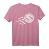 Golf T-Shirt mit Golf Ball Motiv - Klassisch geschnitten, ideal für Golfspieler und als Geschenk