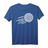 Golf T-Shirt mit Golf Ball Motiv - Klassisch geschnitten, ideal für Golfspieler und als Geschenk