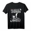 HapMonkey Hobby T-Shirt – Lustiges Minigolf Geschenk für Profi & Hobbyspieler, Mann & Frau, perfekt für Geburtstag, Weihnachten, Vatertag & Muttertag