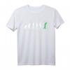 Golf Evolution - Lustiges Golfspieler Geschenk T-Shirt für Golfliebhaber und Coaches