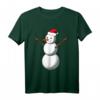 Santa Snowman Golf Lover Lustiges Weihnachts-T-Shirt – Perfektes Geschenk für Golfer und Familie zu Weihnachten