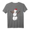Santa Snowman Golf Lover Lustiges Weihnachts-T-Shirt – Perfektes Geschenk für Golfer und Familie zu Weihnachten