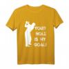 Zweideutiges lustiges Golf T-Shirt | Erwachsenen Humor Geschenk für Männer, Junggesellen & Partygänger – 'Your Hole Is My Goal'