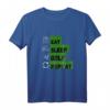 Eat Sleep Golf Repeat - Lustiges Golf T-Shirt als Geschenkidee für Golfer und Golfbegeisterte zum Weihnachten und Geburtstag
