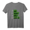 Eat Sleep Golf Repeat - Lustiges Golf T-Shirt als Geschenkidee für Golfer und Golfbegeisterte zum Weihnachten und Geburtstag