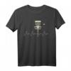 Disc Golfer Geschenk Frolf Herzschlag Disc Golf T-Shirt - Perfektes Weihnachts- und Geburtstagsgeschenk für Fans, Hobbyspieler und Frisbee Liebhaber