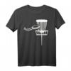 Disc Golf T-Shirt mit Frisbee und Korb - Bequeme Sportkleidung für Disc Golf Fans und Enthusiasten
