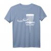 Disc Golf T-Shirt mit Frisbee und Korb - Bequeme Sportkleidung für Disc Golf Fans und Enthusiasten