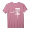 Disc Golf T-Shirt mit Frisbee und Korb - Bequeme Sportkleidung für Disc Golf Fans und Enthusiasten