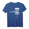 Disc Golf T-Shirt mit Frisbee und Korb - Bequeme Sportkleidung für Disc Golf Fans und Enthusiasten