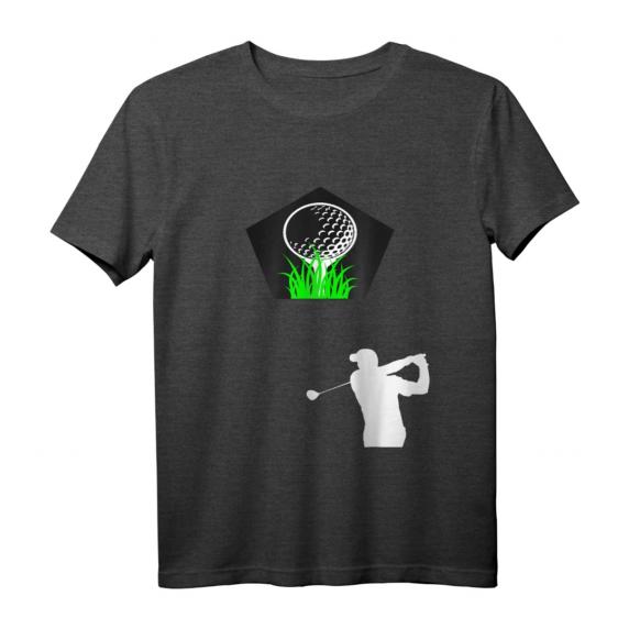 Golfer T-Shirt - Klassisch geschnitten mit doppelt genähtem Saum für Golfspieler und Golfbegeisterte Golfer T-Shirt - Klassisch geschnitten mit doppelt genähtem Saum für Golfspieler und Golfbegeisterte
