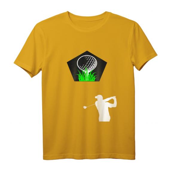 Golfer T-Shirt - Klassisch geschnitten mit doppelt genähtem Saum für Golfspieler und Golfbegeisterte Golfer T-Shirt - Klassisch geschnitten mit doppelt genähtem Saum für Golfspieler und Golfbegeisterte