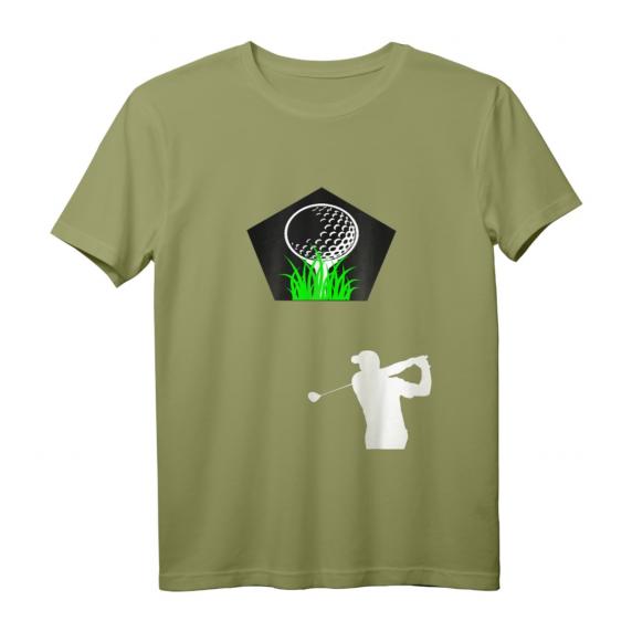 Golfer T-Shirt - Klassisch geschnitten mit doppelt genähtem Saum für Golfspieler und Golfbegeisterte Golfer T-Shirt - Klassisch geschnitten mit doppelt genähtem Saum für Golfspieler und Golfbegeisterte