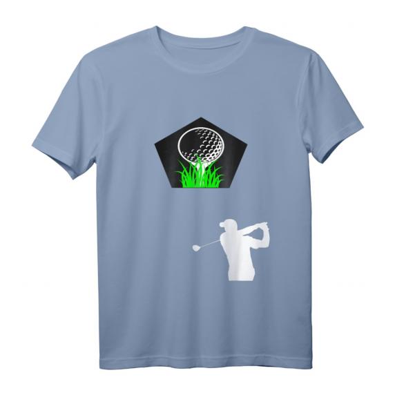 Golfer T-Shirt - Klassisch geschnitten mit doppelt genähtem Saum für Golfspieler und Golfbegeisterte Golfer T-Shirt - Klassisch geschnitten mit doppelt genähtem Saum für Golfspieler und Golfbegeisterte