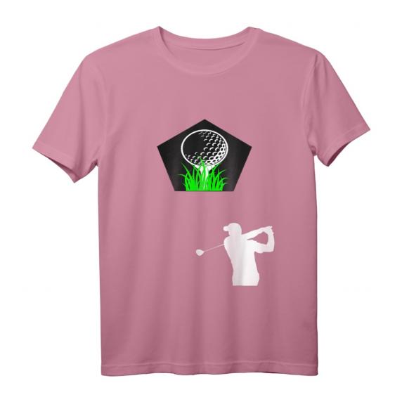 Golfer T-Shirt - Klassisch geschnitten mit doppelt genähtem Saum für Golfspieler und Golfbegeisterte Golfer T-Shirt - Klassisch geschnitten mit doppelt genähtem Saum für Golfspieler und Golfbegeisterte