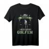 Mir Reicht's Ich geh Golfen - Lustiges Golfer T-Shirt mit Spruch, Klassisch geschnitten, Perfektes Geschenk für Golfer