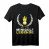 HapMonkey Minigolfer T-Shirt – Cooles Geschenk für Hobby- und Profigolfer, perfekt für Geburtstag, Weihnachten, Vatertag & Muttertag