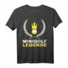 HapMonkey Minigolfer T-Shirt – Cooles Geschenk für Hobby- und Profigolfer, perfekt für Geburtstag, Weihnachten, Vatertag & Muttertag