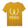 HapMonkey Minigolfer T-Shirt – Cooles Geschenk für Hobby- und Profigolfer, perfekt für Geburtstag, Weihnachten, Vatertag & Muttertag