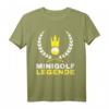 HapMonkey Minigolfer T-Shirt – Cooles Geschenk für Hobby- und Profigolfer, perfekt für Geburtstag, Weihnachten, Vatertag & Muttertag