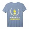 HapMonkey Minigolfer T-Shirt – Cooles Geschenk für Hobby- und Profigolfer, perfekt für Geburtstag, Weihnachten, Vatertag & Muttertag
