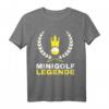 HapMonkey Minigolfer T-Shirt – Cooles Geschenk für Hobby- und Profigolfer, perfekt für Geburtstag, Weihnachten, Vatertag & Muttertag