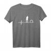 Minigolf Herzschlag T-Shirt – Lustiges Geschenk für Minigolfer, Männer, Frauen & Kinder zu Weihnachten, Ostern & Geburtstag