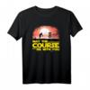 Official 'May The Course Be With You' Funny Disc Golf T-Shirt – Perfect for Players, Space Nerds & Sci-Fi Fans as a Gift or Tournament Wear