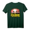 Official 'May The Course Be With You' Funny Disc Golf T-Shirt – Perfect for Players, Space Nerds & Sci-Fi Fans as a Gift or Tournament Wear
