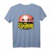 Official 'May The Course Be With You' Funny Disc Golf T-Shirt – Perfect for Players, Space Nerds & Sci-Fi Fans as a Gift or Tournament Wear