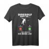 Discgolf Scheibe Telefon Wurfscheibe T-Shirt - Witziges Motiv für Disc Golfer, Turniere & Freizeit